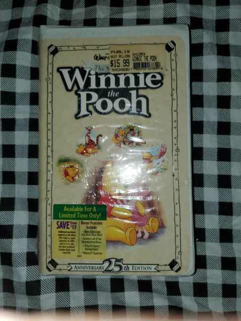 The Many Adventures of Winnie the Pooh (VHS, 2002) Sealed