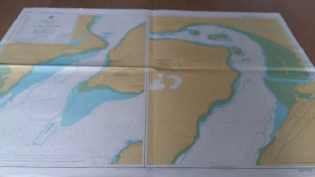 1984 Admiralty Nav. Map: 2372: Scotland. West Coast : Plans -Loch Linnhe