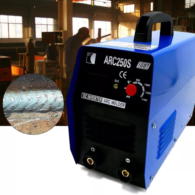 250A Hand-held Electric Welder IGBT Stick/Arc/MMA DC Inverter Welding Machine