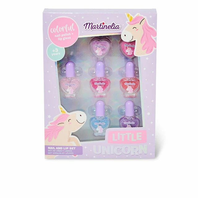 Kit de maquillage pour enfant Martinelia Little Unicorn Nail Polish 7 Unités