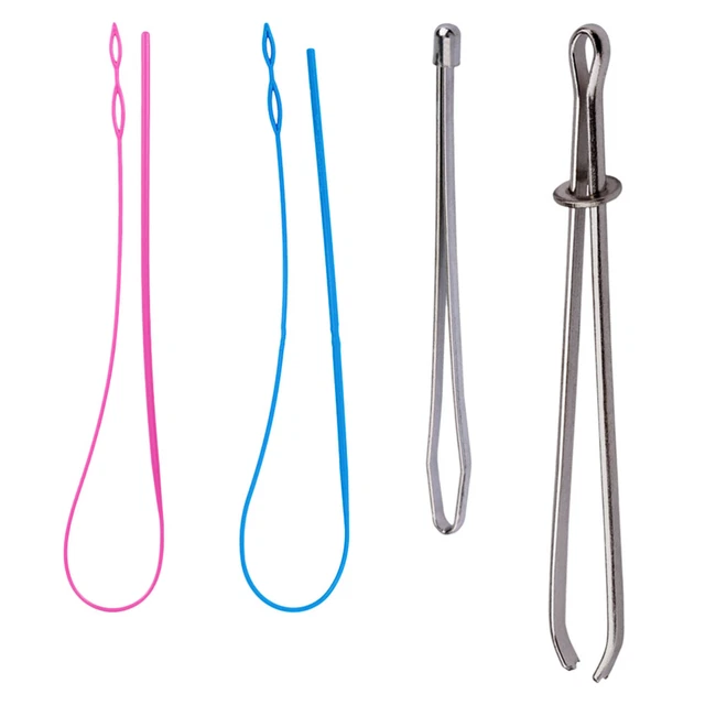 Sewing Threading Tool Plastic Drawstring Threader Metals Knitting Tools