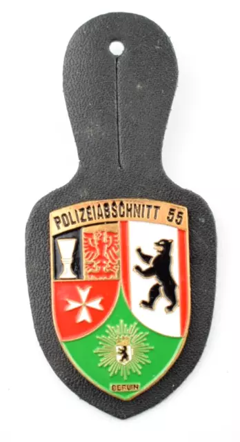 Brustanhänger Polizei Berlin Polizeiabschnitt 55 Verbandsabzeichen Landespolizei
