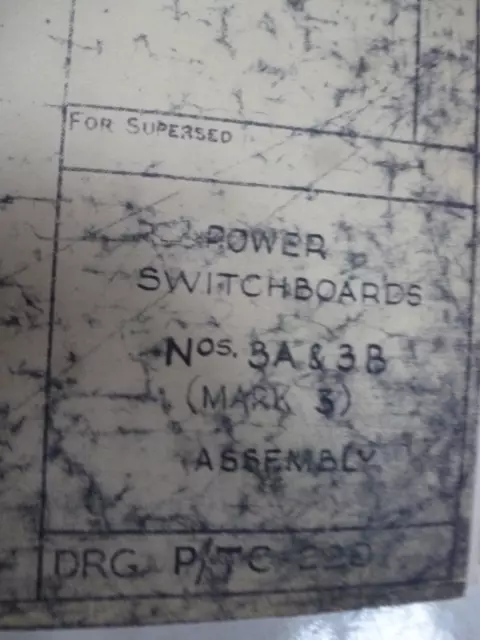 Gpo Strowger Diagram  Power Switchboards 3A & 3B Assembly