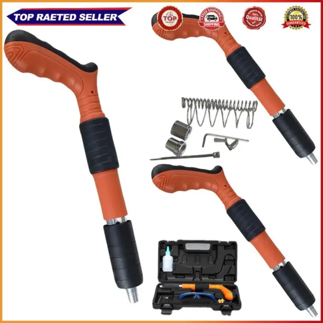 Mini Nail Gun Adjustable Manual Nailer Tool with Nails Wall Fastening Rivet Tool