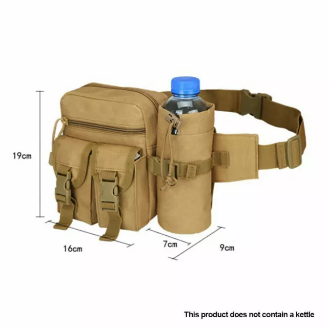 Outdoor Sports Tactical Cell Phone Belt Bag Belly Bag Army Hip Bag 3