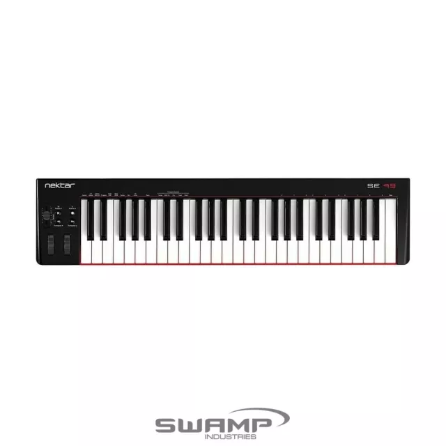 Nektar SE49 49-Key USB MIDI Controller Keyboard with Bitwig 8-Track