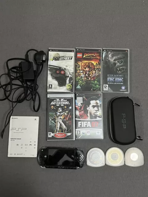 Sony Playstation Portable Psp Console Bundle