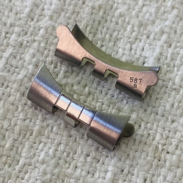 Maillon Acier Brillant Satiné Pour Bracelet Jubilé Rolex - Largeur 15,5mm - Neuf Sans étiquette
