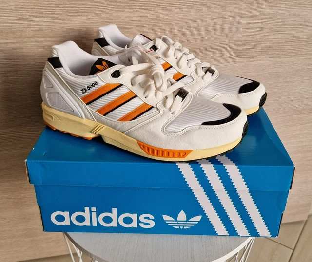 adidas zx5000 X  Size? '20th Anniversary' 43 1/3 FZ3783 weiss/orange Deadstock