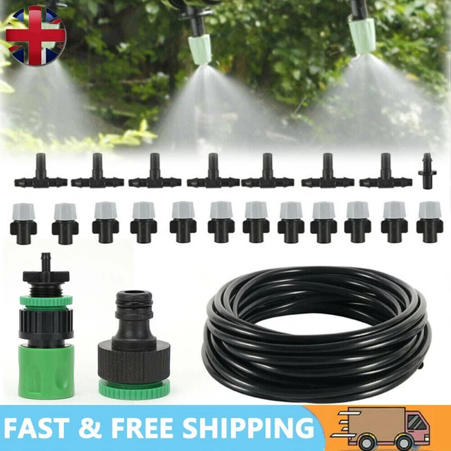 15M DRIP IRRIGATION Automatic System Kits Plant Timer Self Watering ...