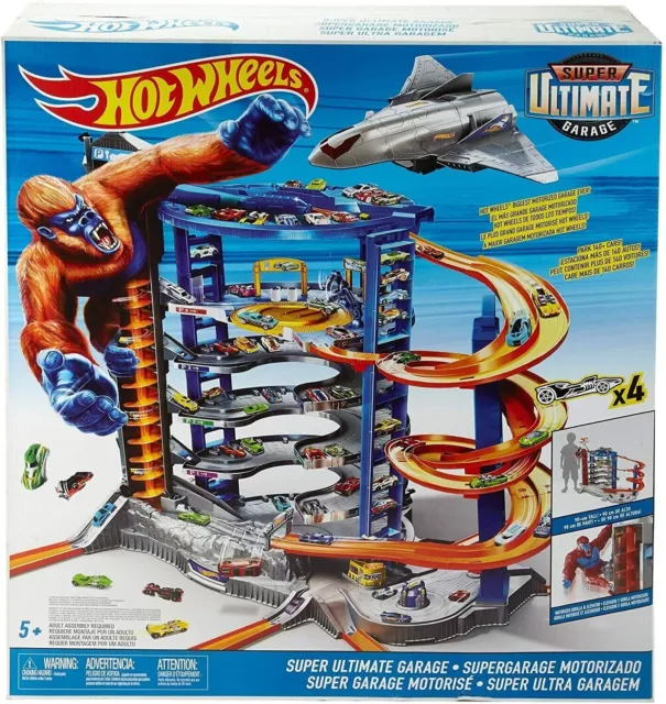 Garagem Hot Wheels - Mega City Garage 50 Playset