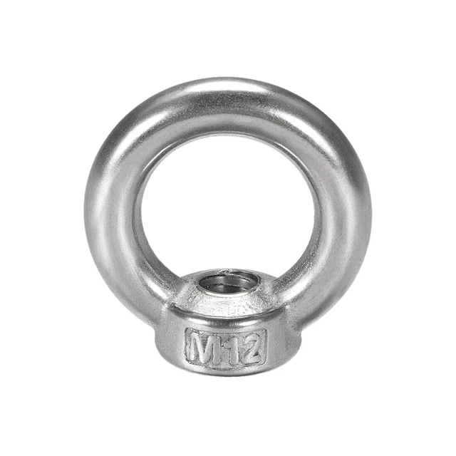 12 mm en acier inoxydable 304 câble de levage Boulon à œil avec filetage femelle