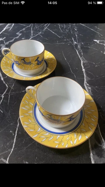 Partie de service à café en porcelaine de Limoges, Haviland
