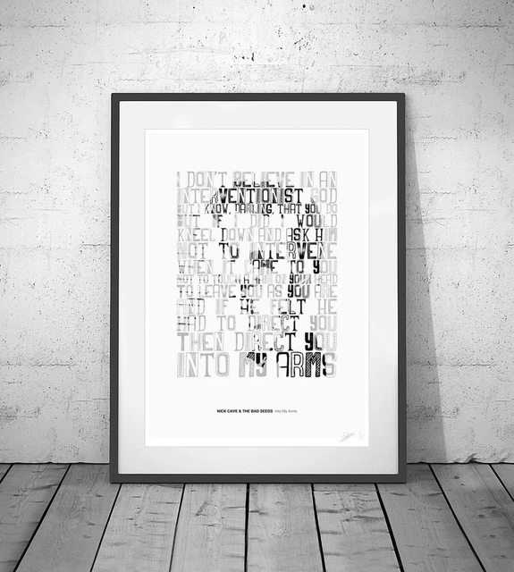 Nick Cave Into My Arms FOR