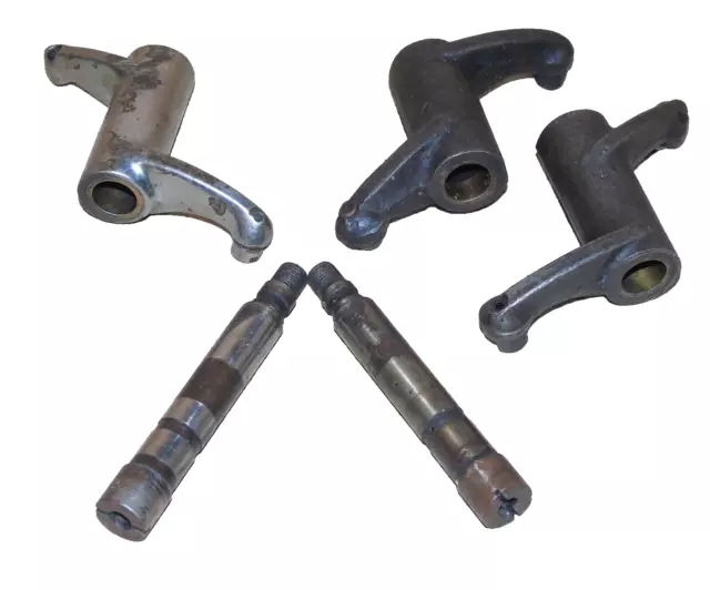 Bracci E Alberi Rocker Vintage Norton Es2 Ohv Come Trovati
