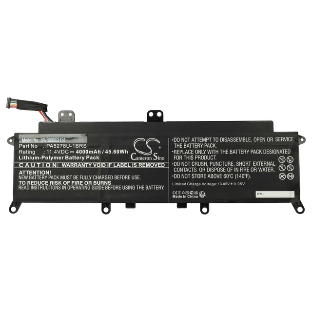Batteria Al Litio 3,7V 1000mAh Per Toshiba 084-07042L-004A - Ricambio Compatibile