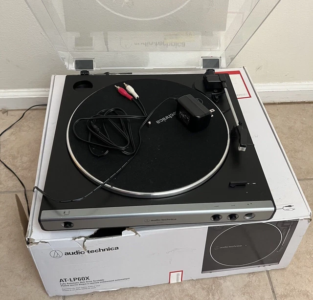 AUDIOTECHNICA ATLP60X GUNMETAL Fully Automatic BeltDrive Stereo