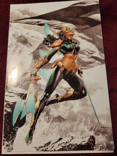 War of the Realms New Agents of Atlas #1 2nd Print Suayan Virgin Color Splash