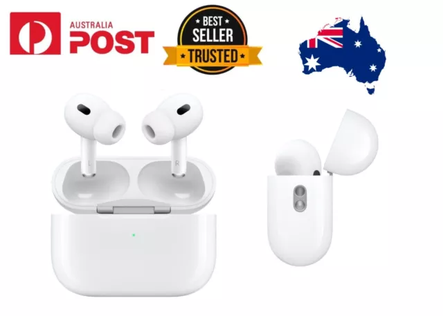 Apple AirPods Pro 2nd Generation with MagSafe Wireless Charging Case - White