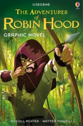 Russell Punter The Adventures of Robin Hood Graphic Novel (Poche)
