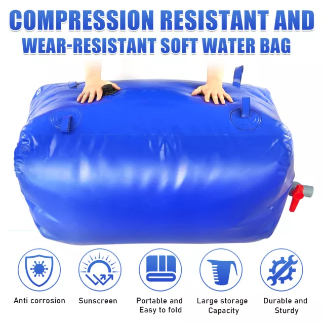 AGRICULTURAL PRODUCT BAG Foldable Water Storage Tank Portable Rainwater ...