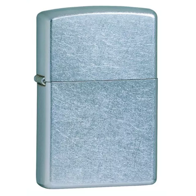 Zippo 207 Classic Street Chrome Windproof Pocket Lighter