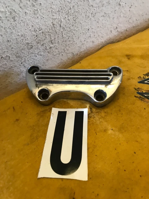 harley antique xl fx flh fxr fxst sportster shovelhead handelbar riser top clamp