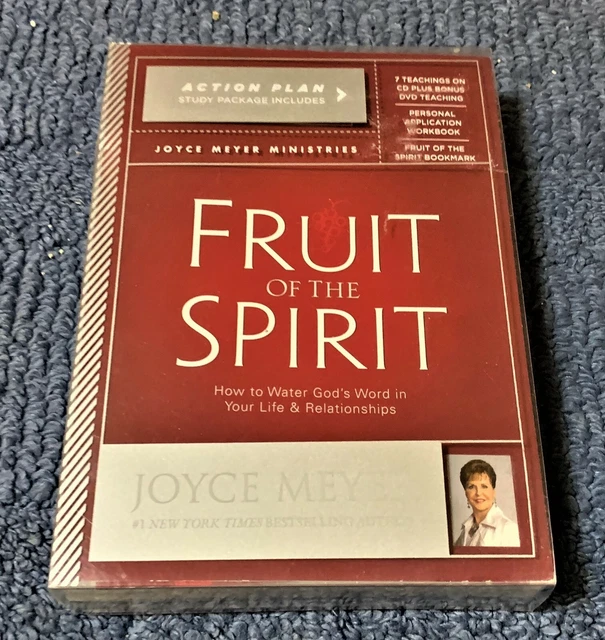FRUIT OF THE Spirit Joyce Meyer DVD CD Set w Booklet Action Plan Bible