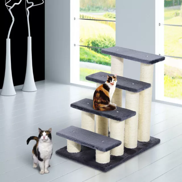 Dog Steps for Bed 4 Step Pet Stairs for Sofa Dog Cat Climb Ladder 3