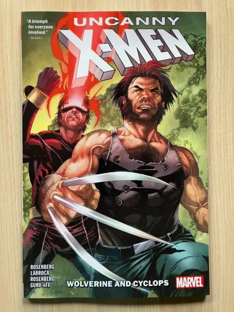 Uncanny X-Men Tpb Volume 1 Cyclops And Wolverine- New- Unread!