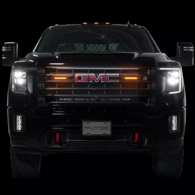 Putco 310208 Virtual DRL LED Grille Lights 8" Pair Light Bars For Select Trucks 2