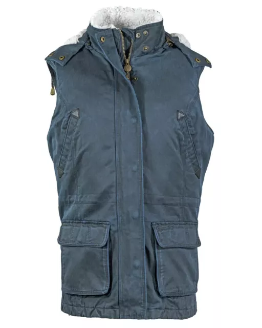 NWT Outback Trading Company Women's Woodbury Vest Navy Medium $169