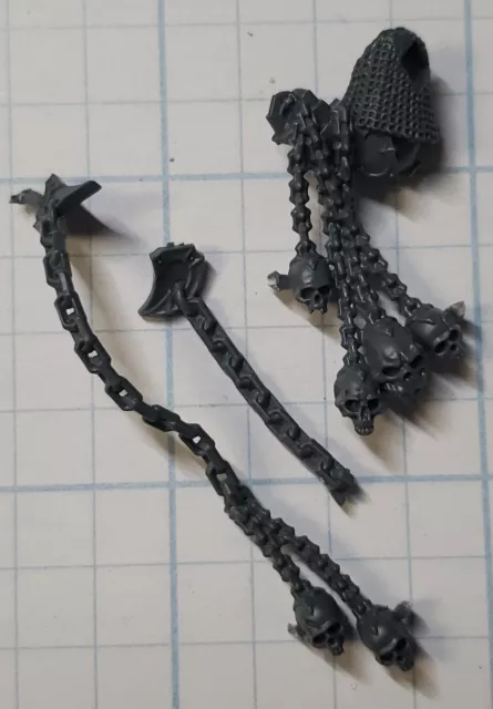 Age of Sigmar Slaves to Darkness Bits Chaos Lord Eternus Skull & Chains Bridle