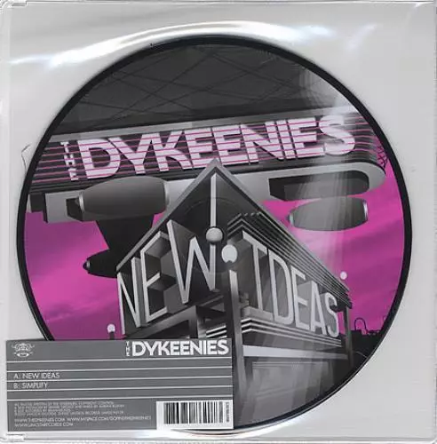 Dykeenies New Ideas UK 7" vinyl picture disc single