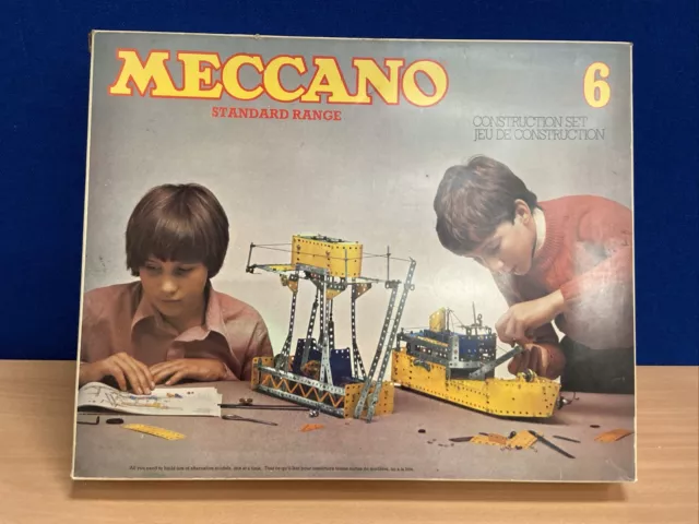 Vintage Meccano Set 6 VGC