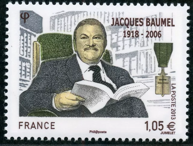 Stamp / Timbre France  N° 4754 ** Jacques Baumel