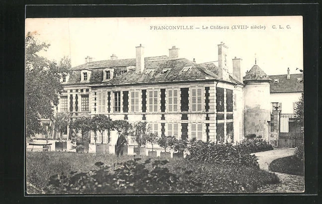 CPA Franconville, Le Chateau XVIIIe siecle 1907