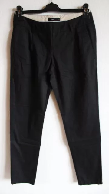 Zero Gr 34 Damenhose schwarz Stoffhose F9