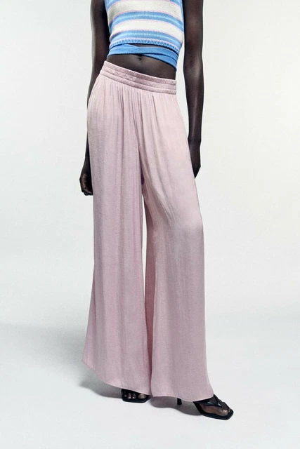 Crepe trousers, lilac | Sportmax