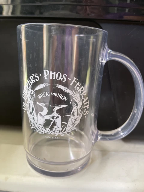 Dr Pepper Phos-Ferrates  Souvenir Plastic Drink Mug
