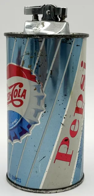 Vintage Pepsi Cola Soda Can Cigarette Lighter 3