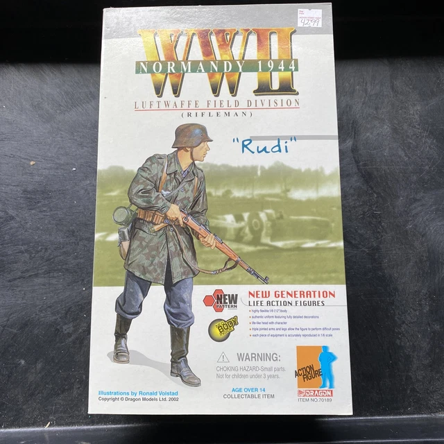 Rare Rudi's RARE DRAGON RUDI german Luftwaffe Rifleman WW2 12