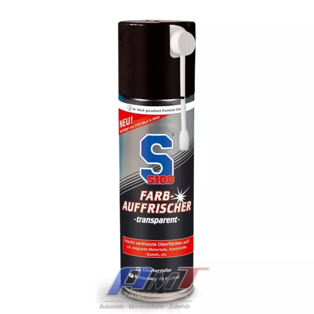 S100 Farbauffrischer Black & Shine von Dr. Wack 300ml