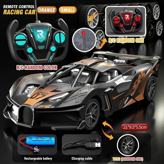 HIGH SPEED RC Drift 1:24 Cars Sports 4WD Remote Control Racing Car Uk £ ...