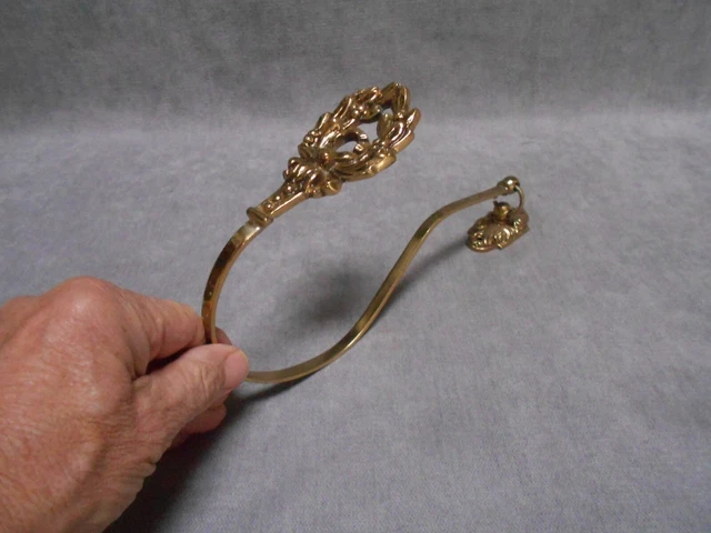 French Vintage Bronze Curtain TIE BACK HOOK
