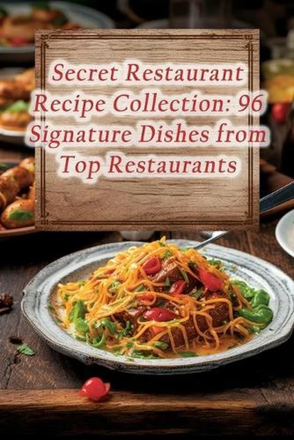 Secret Restaurant Recipe Collection: 96 Signature Dishes from Top Restaurants by