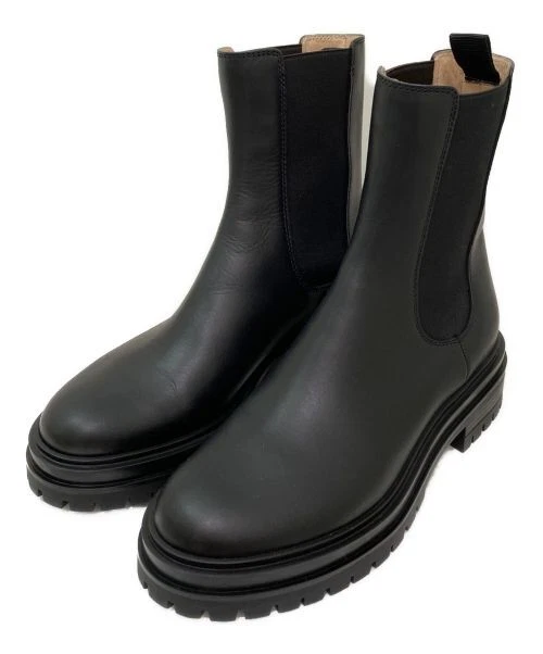 Gianvito Rossi Chester Side Gore Boots 24cm 9HP84