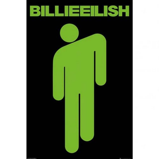 Billie Eilish  Póster Diseño Stickman (TA6440)