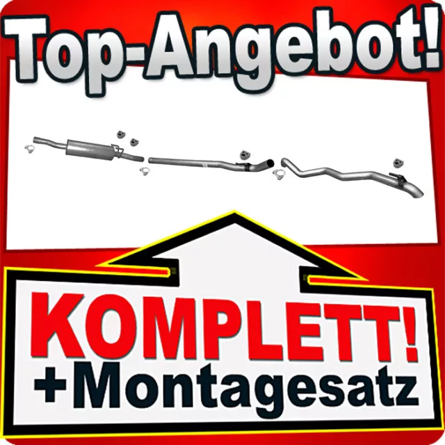 Auspuff für MERCEDES SPRINTER (906) 309 311 313 315 CDi mit DPF XLWB-längste (B)