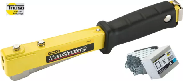 Stanley Hammertacker ohne Klammern für Typ11 6/8/10mm Schlagtacker SharpShooter